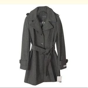 Calvin Klein gray peacoat - Size 2